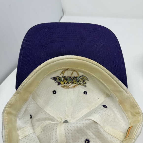 Vintage Los Angeles Lakers Hat Cap Snapback Mens NBA Basketball 2000 Champions - Picture 6 of 6